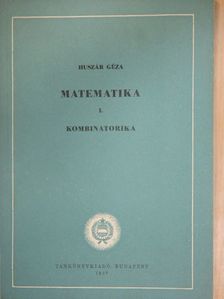 Huszár Géza - Matematika I. [antikvár]