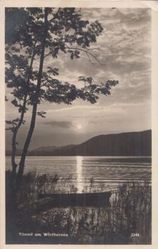 Abend am Wörthersee (képeslap) [antikvár]