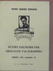 Petőfi Emlékhelyek Országos Találkozója [antikvár]