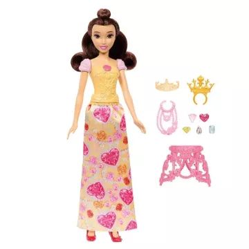 Disney hercegnők: Csupaszív meglepetés baba - Bell