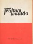 Andainé Simon Márta - Földtani Kutatás 1985/3. [antikvár]