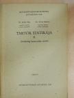Dr. Árvay Kálmán - Tartók statikája II. [antikvár]