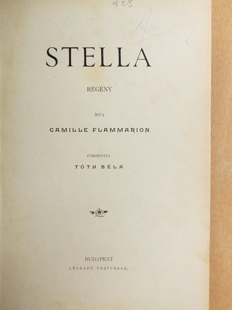 Camille Flammarion - Stella [antikvár]