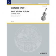 HINDEMITH - DREI LEICHTE STÜCKE FÜR VIOLONCELLO UND KLAVIER