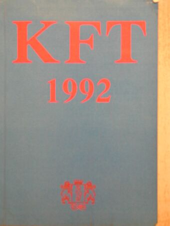 Dr. Koczka Erika - KFT 1992 [antikvár]