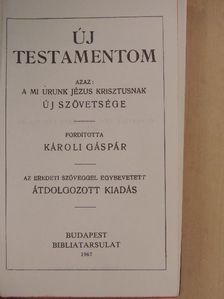 Új Testamentom/A zsoltárok könyve [antikvár]