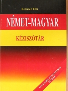 Kelemen Béla - Német-magyar kéziszótár [antikvár]