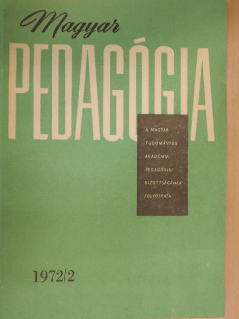 A. M. Arszenyev - Magyar Pedagógia 1972/2. [antikvár]