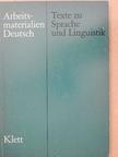 Dr. Dietrich Homberger - Texte zu Sprache und Linguistik [antikvár]