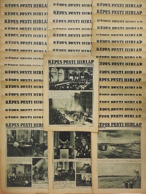 Képes Pesti Hirlap 1932-1934. (vegyes számok) (52 db) [antikvár]