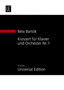 Bartók Béla - KONZERT FÜR KLAVIER UND ORCHESTER NR.1 (1926) STUDIENPARTITUR
