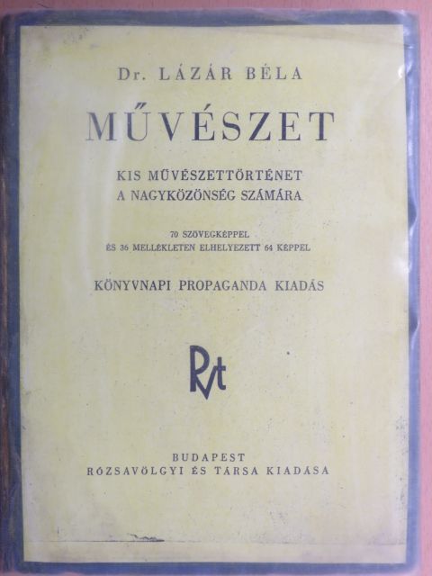Dr. Lázár Béla - Művészet [antikvár]