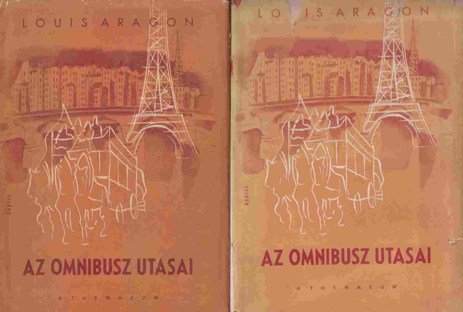 ARAGON, LOUIS - Az omnibusz utasai I-II. kötet [antikvár]