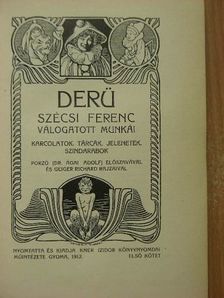 Szécsi Ferenc - Derü I. [antikvár]
