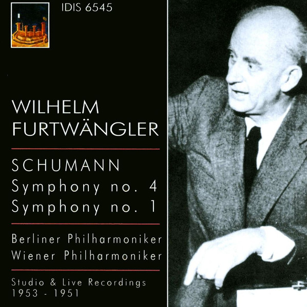 SCHUMANN - SYMPHONY NO.4 + 1 CD FURTWANGLER