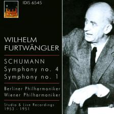 SCHUMANN - SYMPHONY NO.4 + 1 CD FURTWANGLER
