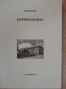 Biernaczky Szilárd - Játékfilológia [antikvár]