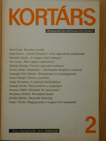 Almási Miklós - Kortárs 1974. február [antikvár]