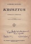 LÁZÁR ISTVÁN - Krisztus (dedikált) [antikvár]