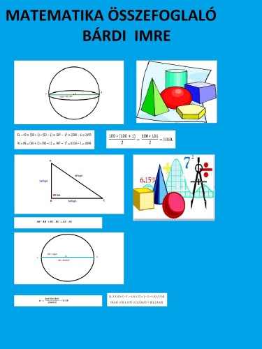 Imre Bárdi - Matematika összefoglaló [eKönyv: epub, mobi, pdf]