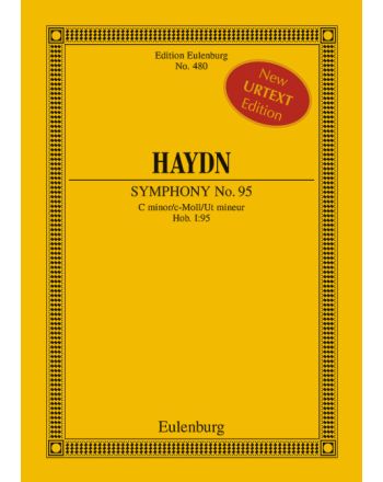 Haydn - SYMPHONY NO.95 (NO.9) C MINOR, TASCHENPARTITUR (E. PRAETORIUS), ANTIKVÁR