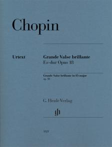 GRANDE VALSE BRILLANTE ES-DUR OP.18 (HERAUSG. VON E. ZIMMERMANN, FINGERSATZ VON H-M THEOPOLD)