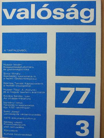 Bodri Ferenc - Valóság 1977. március [antikvár]