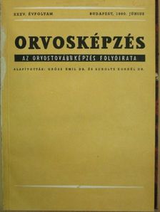 Orvosképzés 1960. január-december [antikvár]