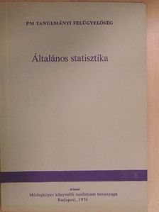 Általános statisztika [antikvár]