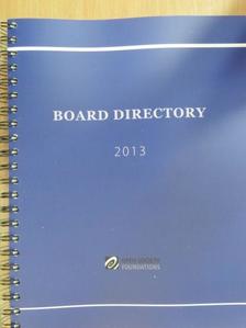 Board Directory 2013 [antikvár]