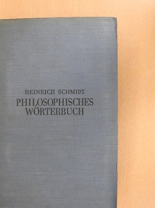 Philosophisches Wörterbuch [antikvár]