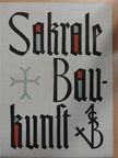 Friedrich Möbius - Sakrale Baukunst [antikvár]
