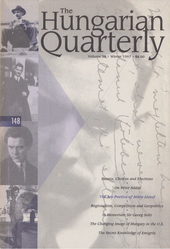 Miklós Vajda (ed.) - The Hungarian Quarterly Volume 38 - Winter 1997 [antikvár]