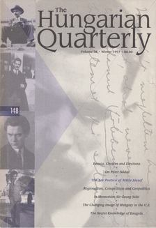 Miklós Vajda (ed.) - The Hungarian Quarterly Volume 38 - Winter 1997 [antikvár]