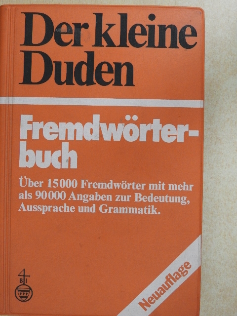 Der kleine Duden - Fremdwörterbuch [antikvár]