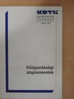 Dr. Szivi József - Közgazdasági alapismeretek [antikvár]