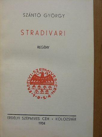 Szántó György - Stradivari [antikvár]