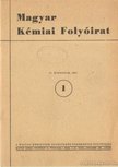 Pungor Ernő - Magyar Kémiai Folyóirat 1985. 91. évfolyam ( teljes) [antikvár]