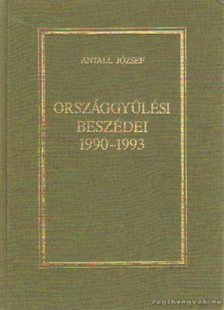 Pálmány Béla - Antall József országgyűlési beszédei 1990-1993 [antikvár]