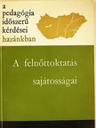 Csoma Gyula - A felnőttoktatás sajátosságai [antikvár]