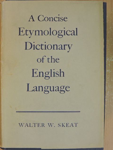 A Concise Etymological Dictionary of the English Language [antikvár]