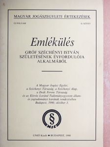 Dr. Andrásfalvy Bertalan - Emlékülés Gróf Széchényi István születésének évfordulója alkalmából [antikvár]