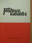 Csilling László - Földtani Kutatás 1987/3. [antikvár]