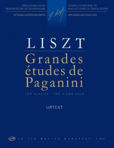 Liszt Ferenc - GRANDES ETUDES DE PAGANINI FÜR KLAVIER (ETÜDÖK II/2)