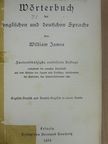 William James - Wörterbuch der englischen und deutschen Sprache (gótbetűs) [antikvár]