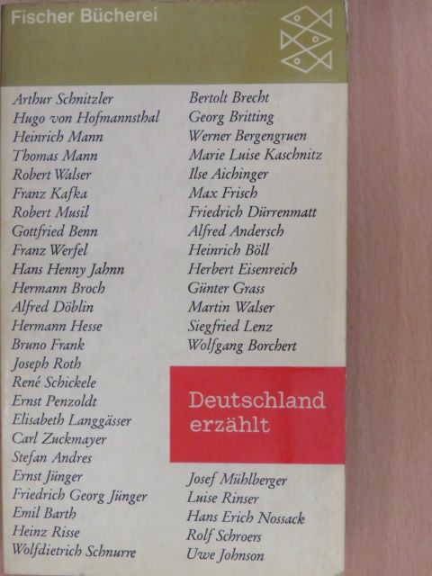 Arthur Schnitzler - Deutschland erzählt [antikvár]