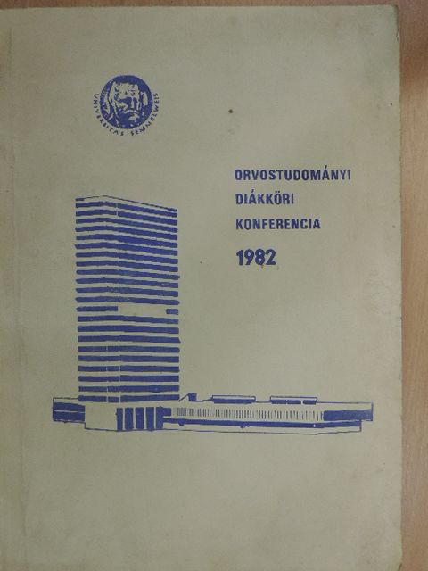Fábián Gábor - Orvostudományi Diákköri Konferencia 1982 [antikvár]