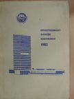 Fábián Gábor - Orvostudományi Diákköri Konferencia 1982 [antikvár]