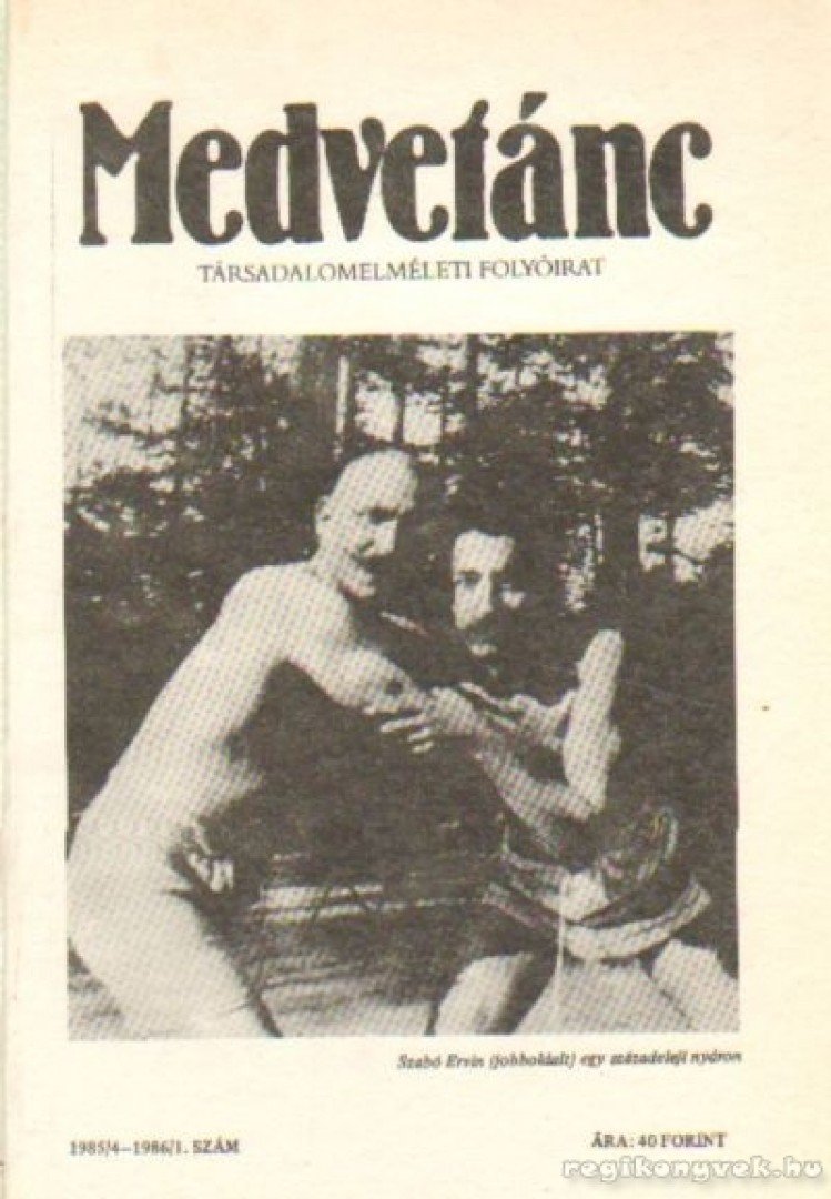Poszler György - Medvetánc 1985/4 1986/1. szám [antikvár]