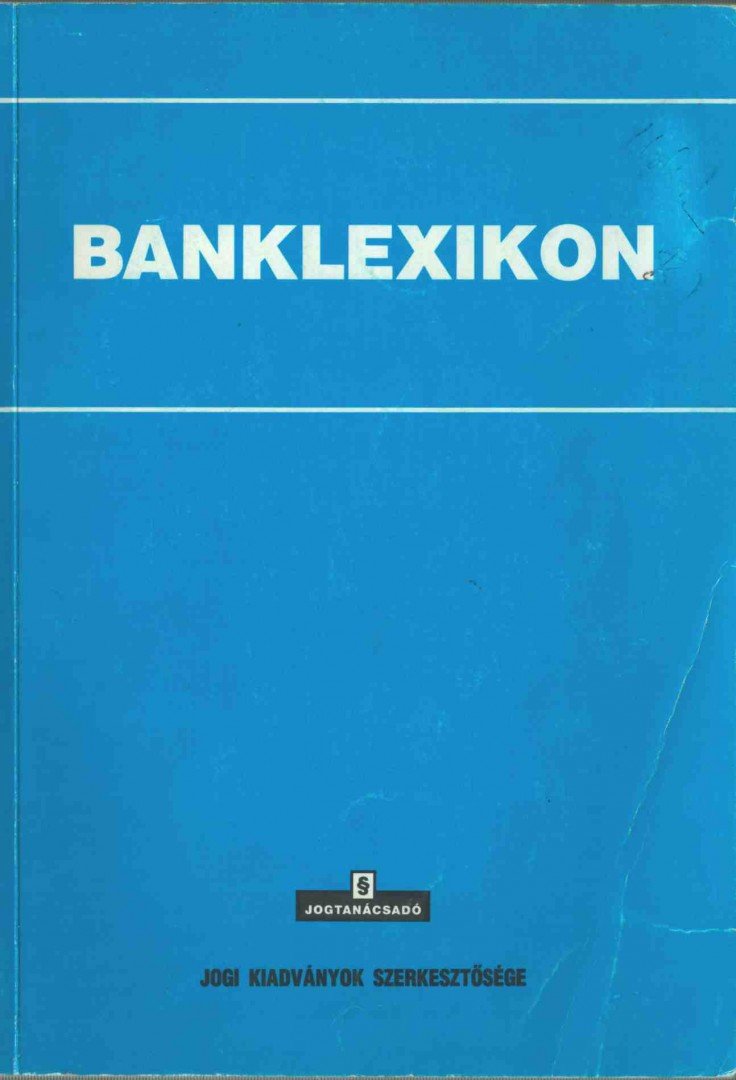 Dr. Petrik Ferenc - Banklexikon [antikvár]